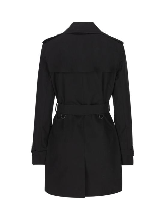  버버리 숏 켄싱턴 헤리티지 트렌치 코트 8079415 A1189 Black - BURBERRY