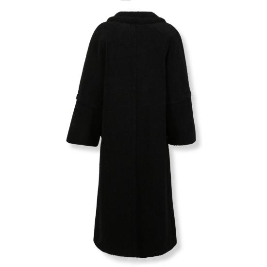 25FW 에르노 멜란지 테디 코트 CA000583D 12735 Black - HERNO