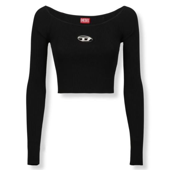 25FW 디젤 스웨터 A14189 0DLAX Black