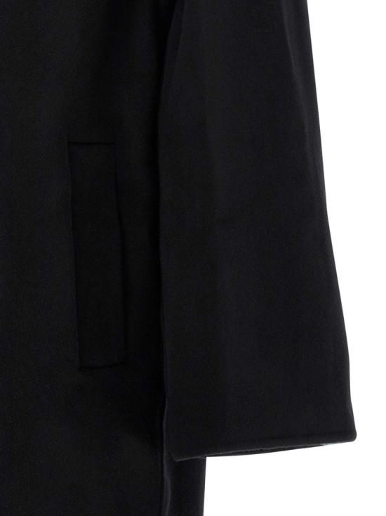 25FW 루루 드 세종 코트 BORNEOLDSBLACK Black - LOULOU DE SAISON