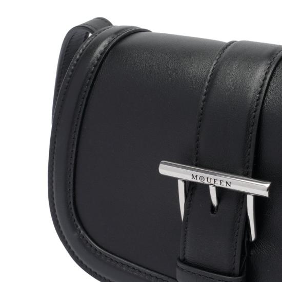 25SS 알렉산더 맥퀸 미니 T 바 사첼 크로스백 8271131MAAD1000 Black - ALEXANDER MCQUEEN
