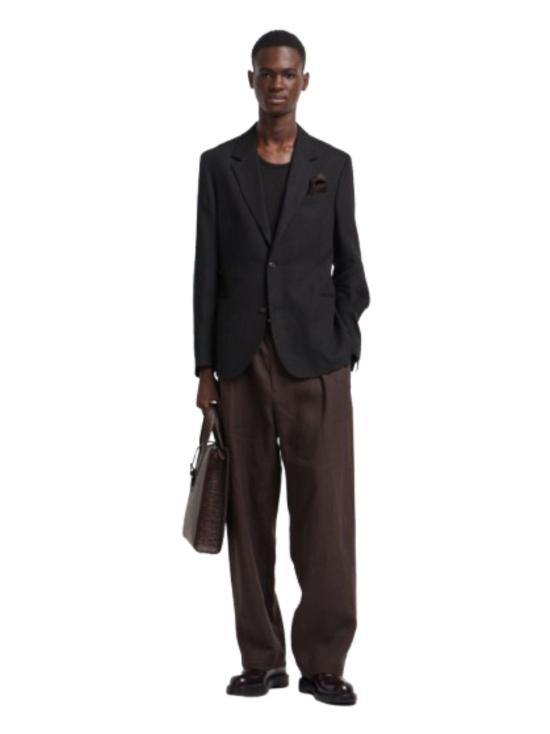 25FW 엠포리오 아르마니 폴로 티셔츠 EM002819AF17962 UC001 BLACK - EMPORIO ARMANI