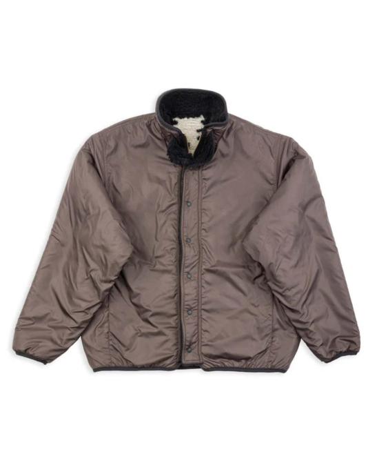  캐피탈 봄버 자켓 본 보아 플리스 리버시블 블루종 - KAPITAL