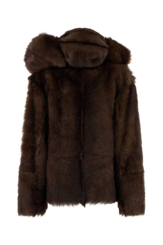 25FW 프라다 시어링 자켓  58A253SOOO15PF F0343 BROWN - PRADA