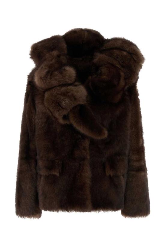 25FW 프라다 시어링 자켓  58A253SOOO15PF F0343 BROWN