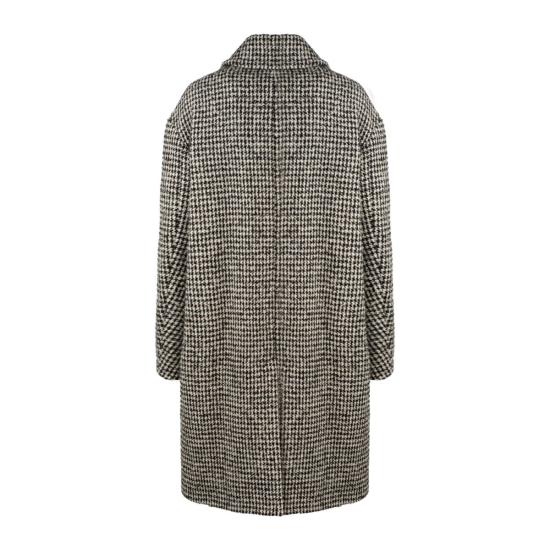 25FW 막스마라 코트 ALESSIA WHITE BLACK - MAX MARA