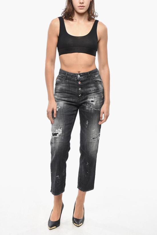  팜앤젤스 브라 PWUB009S24 FAB001 1010 Black - PALM ANGELS