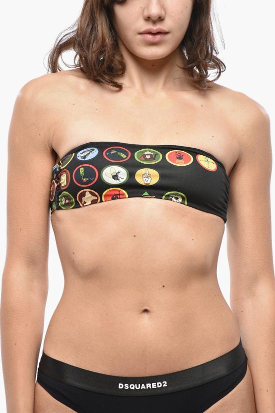  디스퀘어드2 비키니 수영복 D6BY71810 ISA01 200 Black