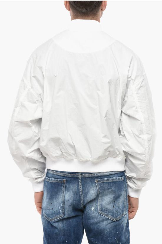  디스퀘어드2 봄버 자켓 S74AM1568 S78520 100 White - DSQUARED2