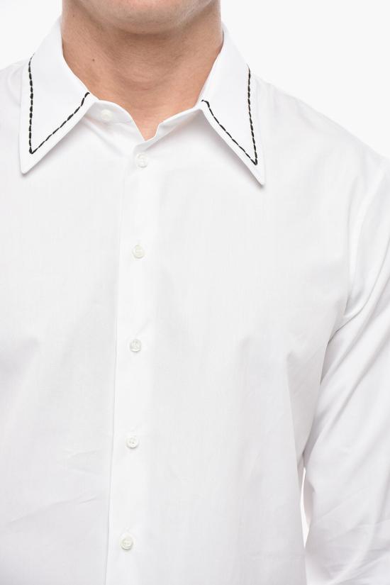  디스퀘어드2 긴팔 셔츠 S74DM0909 S35244 100 White - DSQUARED2