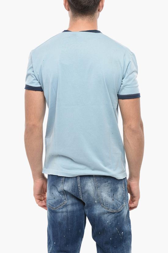  디스퀘어드2 반팔 티셔츠 S74GD1388 D20035 472 Light blue - DSQUARED2