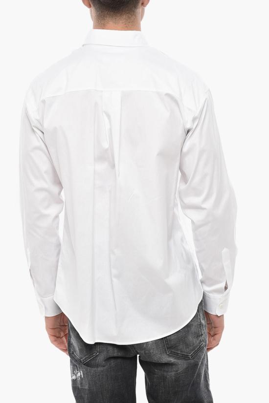  디스퀘어드2 긴팔 셔츠 S74DM0915 S44131 100 White - DSQUARED2