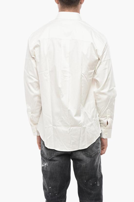  디스퀘어드2 긴팔 셔츠 S74DM0894 D35200 101 White - DSQUARED2