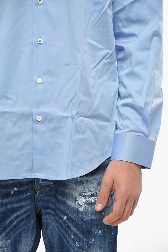  디스퀘어드2 긴팔 셔츠 S74DM0894 D35200 548 Light blue - DSQUARED2