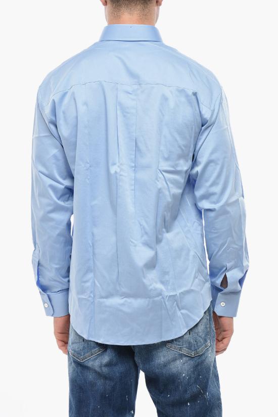  디스퀘어드2 긴팔 셔츠 S74DM0894 D35200 548 Light blue - DSQUARED2