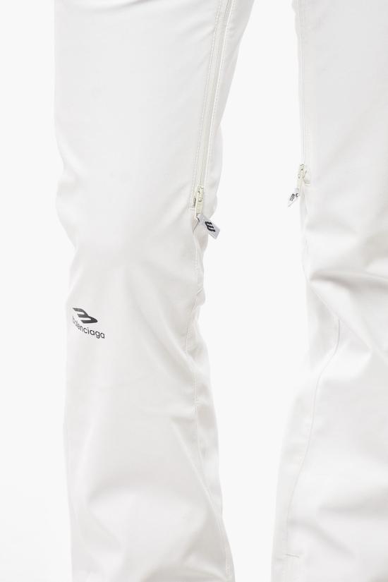  발렌시아가 스키웨어 3B 스포츠 아이콘 5 포켓 스키 팬츠 774002 TPQ37 9000 White - BALENCIAGA