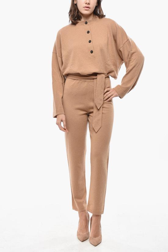  에리카 카발리니 스트레이트 팬츠 P4WB17WS B64 0 Beige - ERIKA CAVALLINI