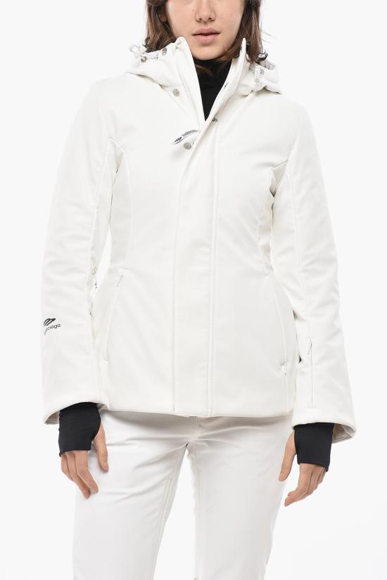  발렌시아가 3B 스포츠 아이콘 아워글래스 스키 자켓 773998 TPQ37 9000 White