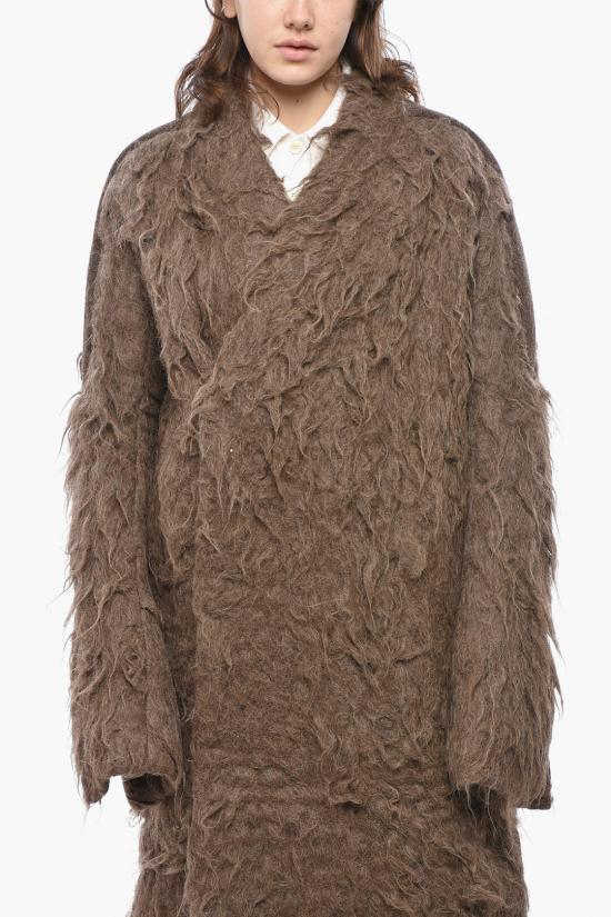  릭 오웬스 코트 RO02D3950 WSHABK 13404 Brown - RICK OWENS