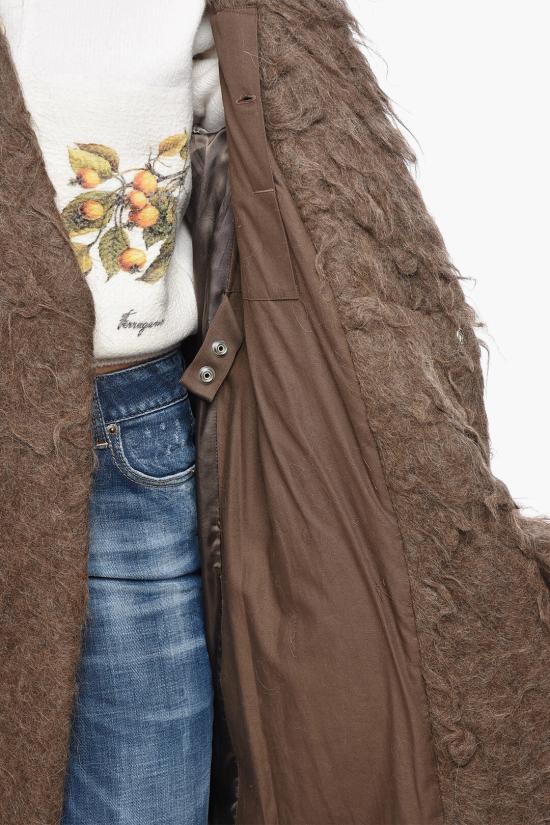  릭 오웬스 코트 RO02D3950 WSHABK 13404 Brown - RICK OWENS