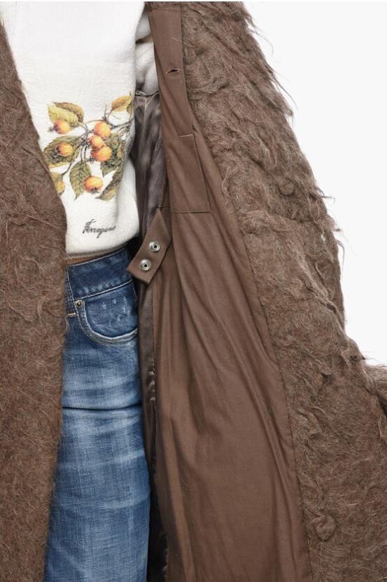  릭 오웬스 코트 RO02D3950 WSHABK 13404 Brown - RICK OWENS