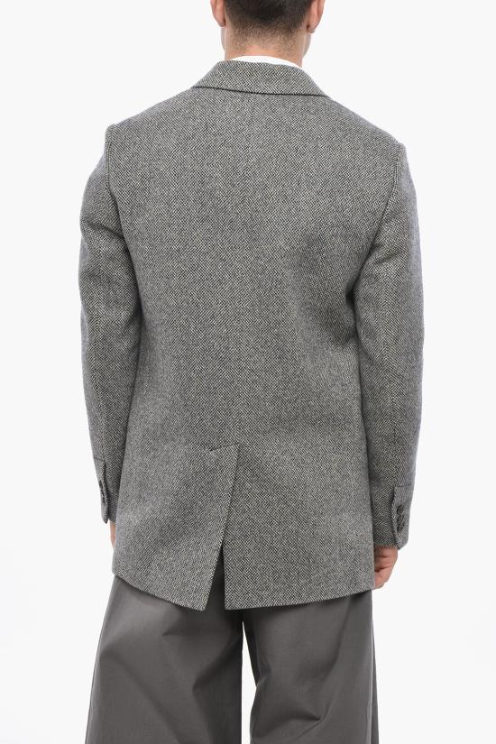  이자벨마랑 코트 VE0250HB B3D03H BLACK ECRU Gray - ISABEL MARANT