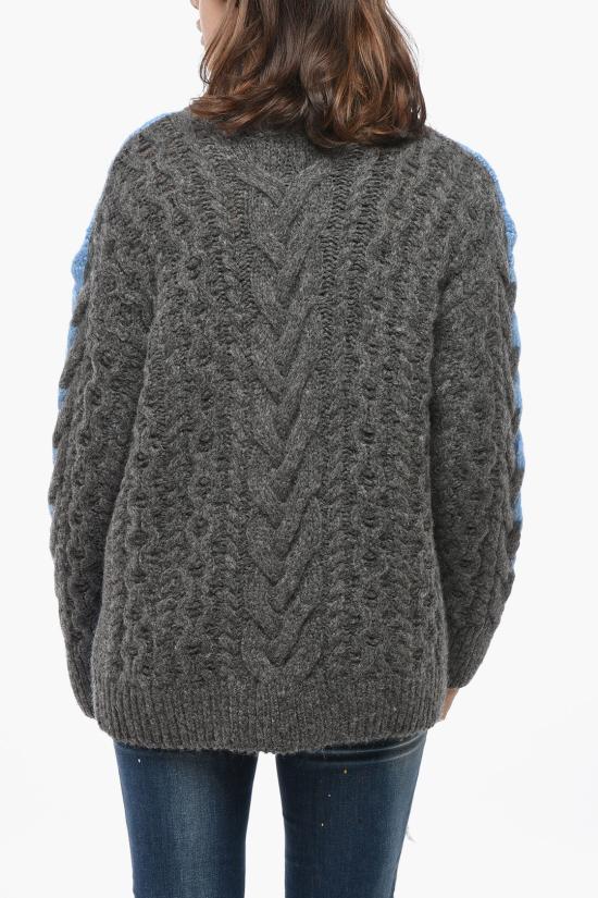  스텔라 맥카트니 터틀넥 6K0837 3S2516 8490 Blu Grigio - STELLA MCCARTNEY