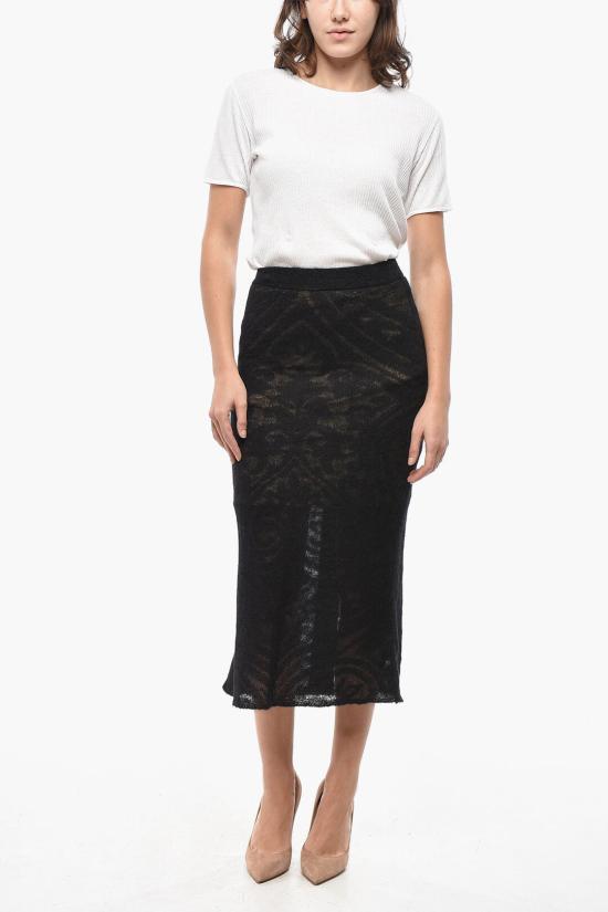  에트로 롱 스커트 WRKB0034 AV508 S9001 Black - ETRO