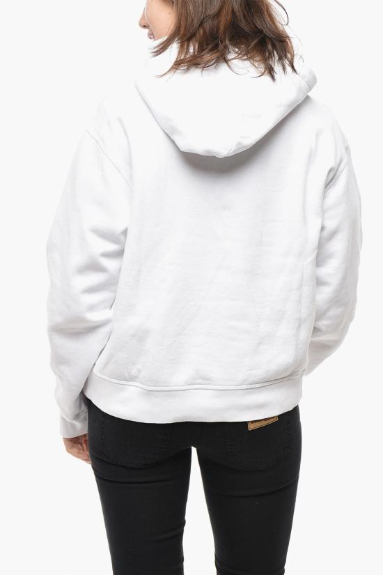  디스퀘어드2 후드 티셔츠 S80GU0097 S25516 100 White - DSQUARED2