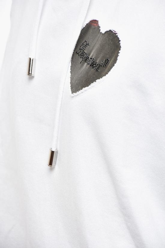  디스퀘어드2 후드 티셔츠 S75GU0519 S25551 100 White - DSQUARED2