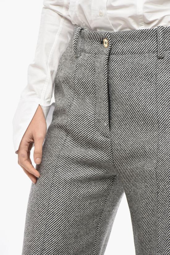  파투 스트레이트 팬츠 TR0020149WO 963A Nero Grigio - PATOU