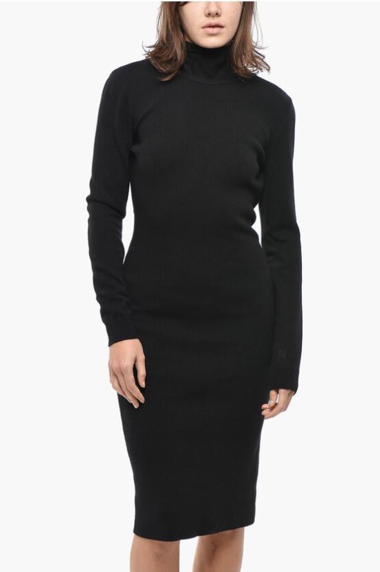  지방시 롱 원피스 BW229G4ZN9 001 Black - GIVENCHY