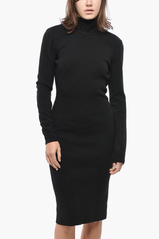  지방시 롱 원피스 BW229G4ZN9 001 Black - GIVENCHY