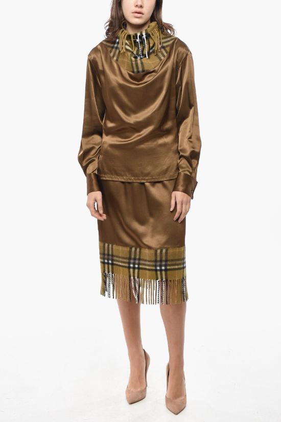  버버리 블라우스 8099116148076 C1428 Brown - BURBERRY