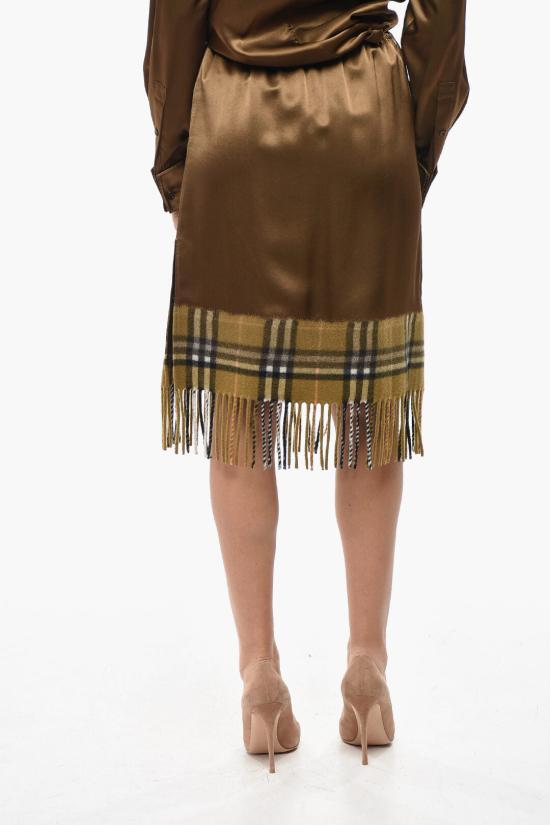  버버리 롱 스커트 8098591148076 C1428 Brown - BURBERRY