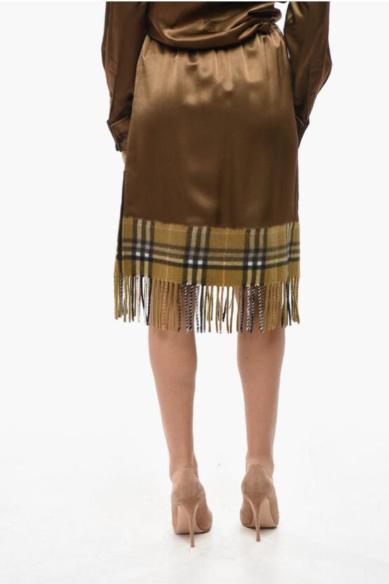  버버리 롱 스커트 8098591148076 C1428 Brown - BURBERRY