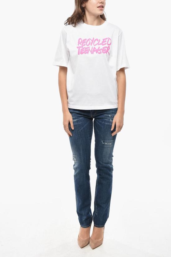  디스퀘어드2 반팔 티셔츠 S72GD0484S23009100 White - DSQUARED2