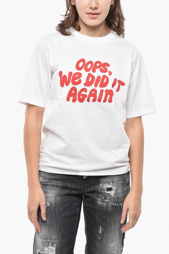  디스퀘어드2 반팔 티셔츠 S72GD0467S23009100 White