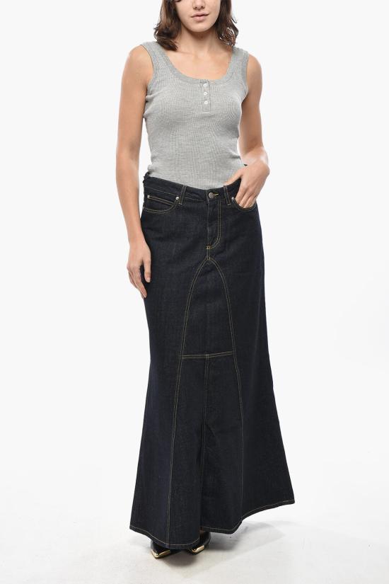  1989 스튜디오 데님 스커트 S03WCH002DEN0016200 Blue - 1989 STUDIO