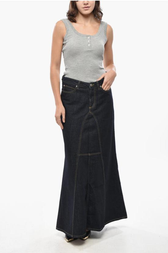  1989 스튜디오 데님 스커트 S03WCH002DEN0016200 Blue - 1989 STUDIO