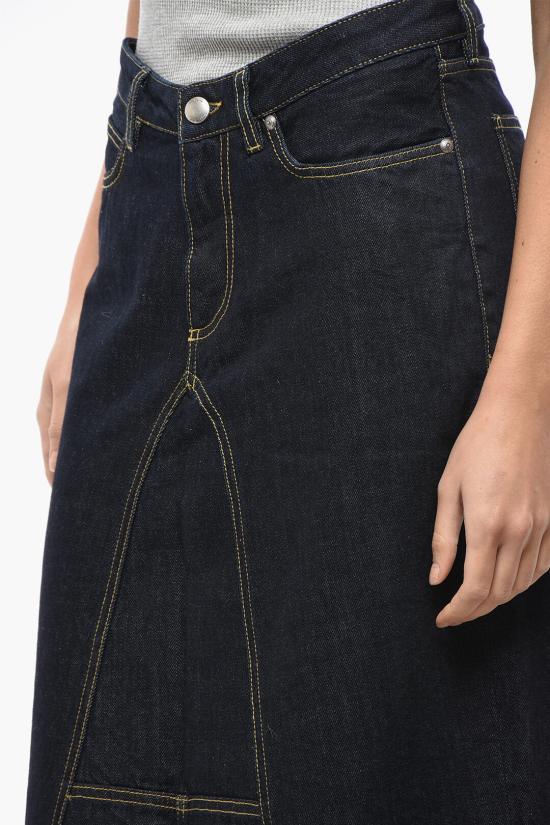  1989 스튜디오 데님 스커트 S03WCH002DEN0016200 Blue - 1989 STUDIO