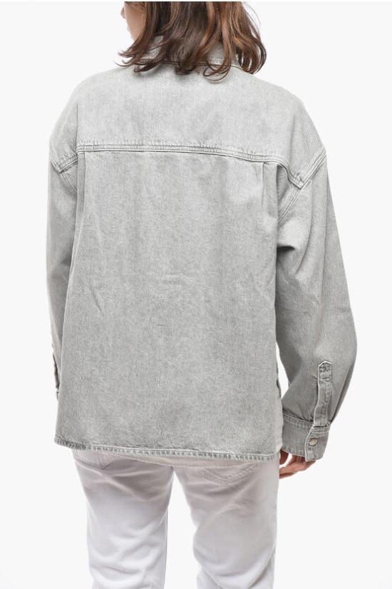  에이골디 데님 셔츠 A7299 1656 RIAN Gray - AGOLDE