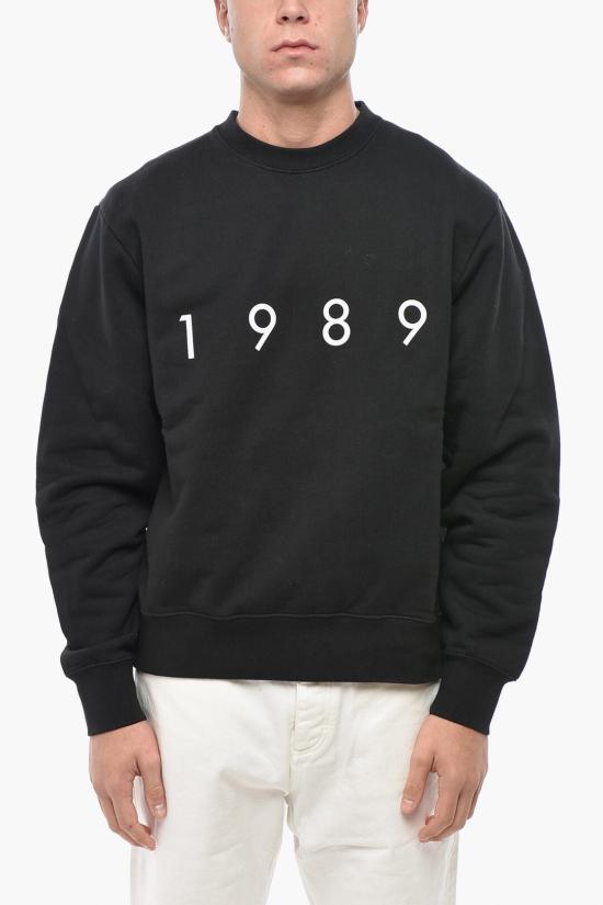  1989 스튜디오 긴팔 티셔츠 MFW24 301 LOGO BLK Black