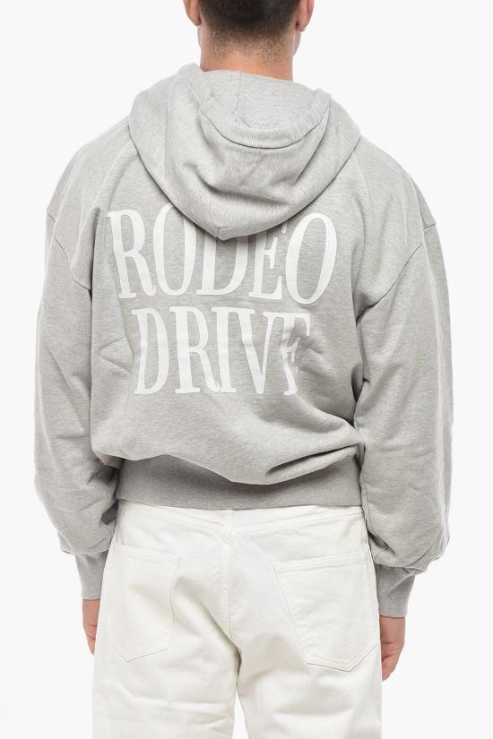  1989 스튜디오 후드 티셔츠 MFW24 302 RODEO MLG Gray - 1989 STUDIO