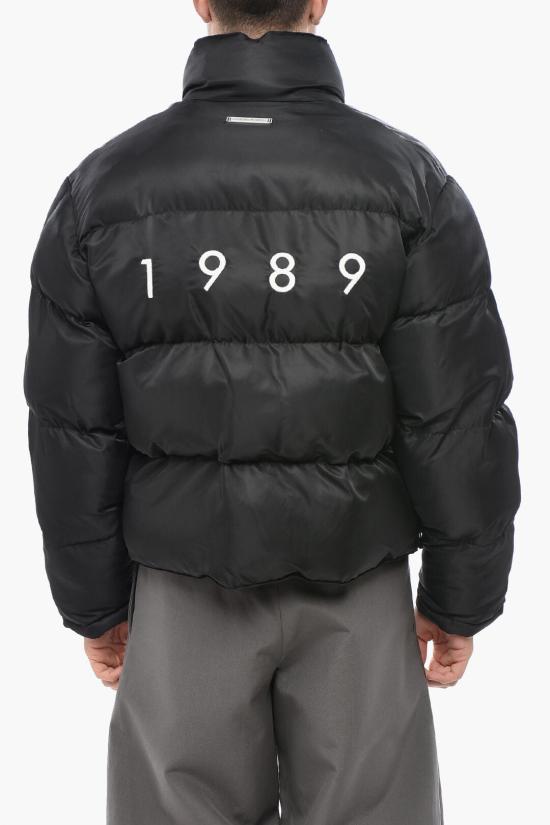  1989 스튜디오 숏패딩 MFW24 116 LOGO BLK Black - 1989 STUDIO