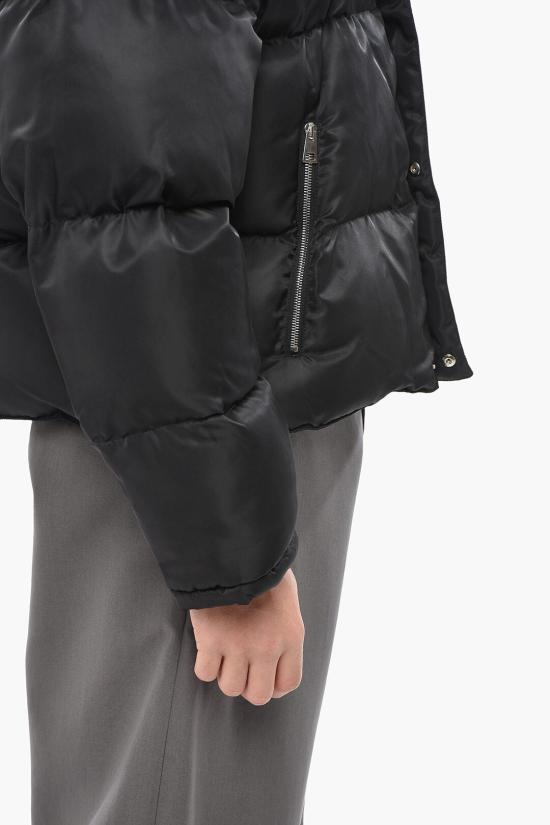  1989 스튜디오 숏패딩 MFW24 116 LOGO BLK Black - 1989 STUDIO