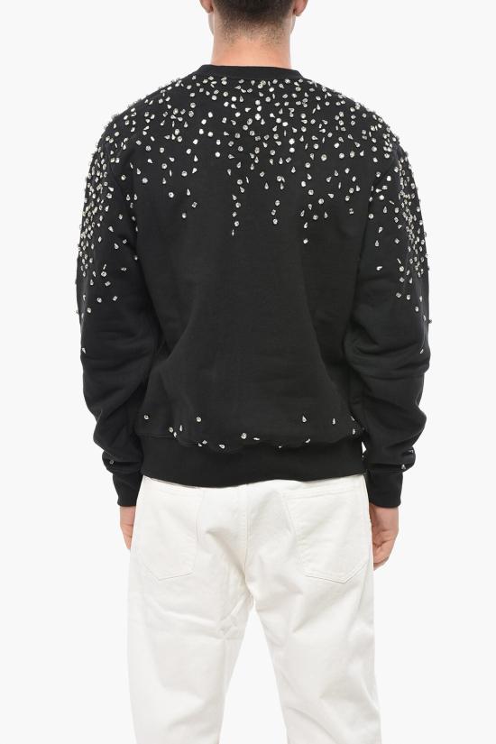  1989 스튜디오 긴팔 티셔츠 MFW24 301 CRYSTAL BLK Black - 1989 STUDIO