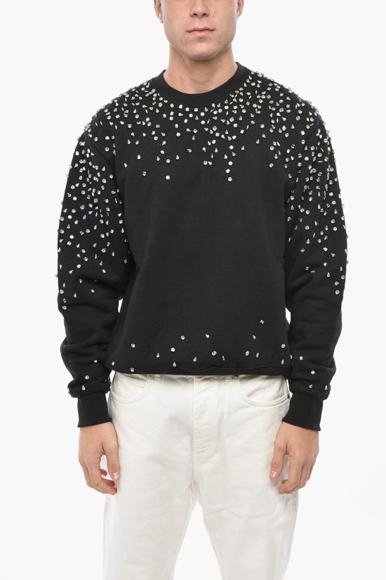  1989 스튜디오 긴팔 티셔츠 MFW24 301 CRYSTAL BLK Black
