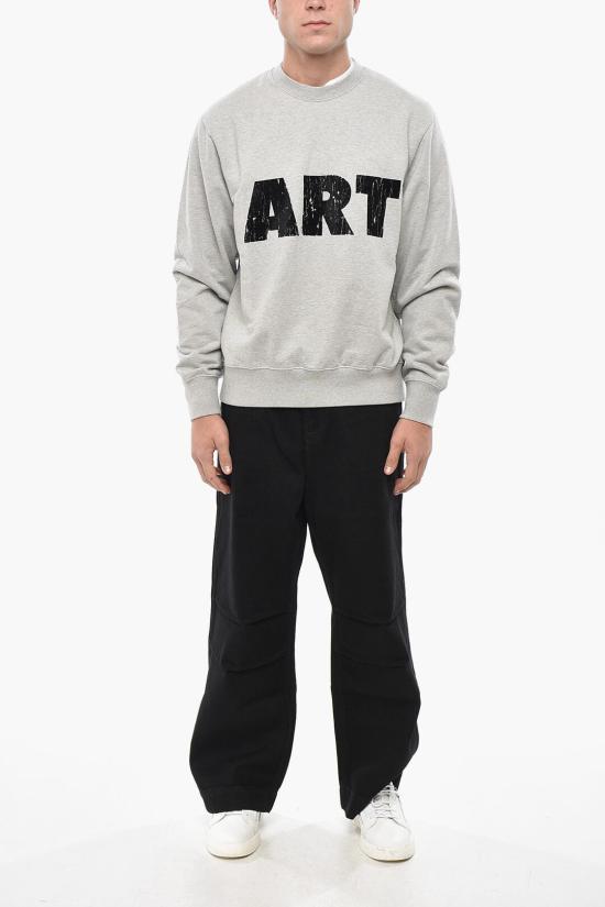  1989 스튜디오 긴팔 티셔츠 MFW24 301 ART MLG Gray - 1989 STUDIO