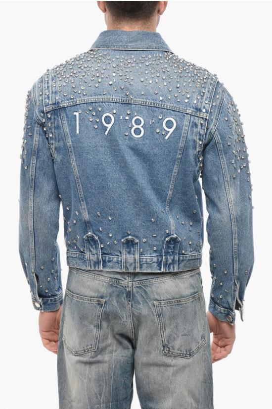  1989 스튜디오 데님 자켓 MFW24 701 CRYSTAL BLU Blue - 1989 STUDIO